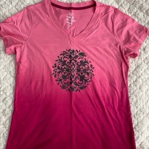Pink Ombre T- Shirt